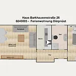 Haus Barkhausenstrasse 26 Doerpnuest ランゲオーク